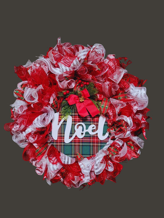 Christmas Noel Wreath