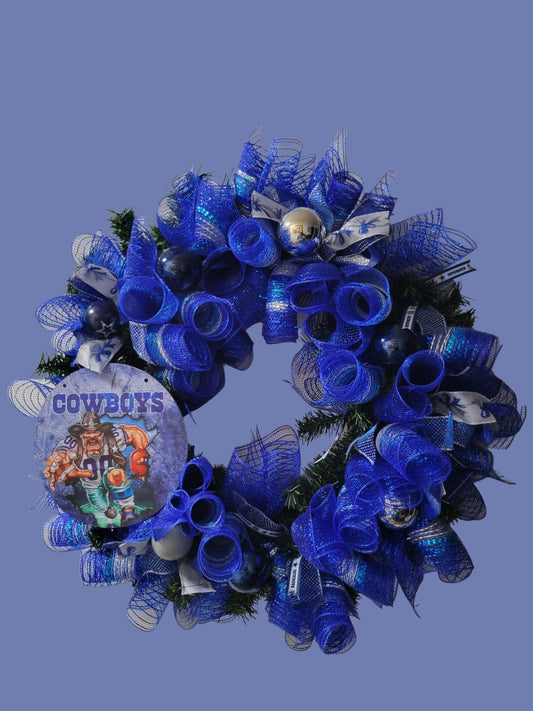 Cowboy Christmas Wreath