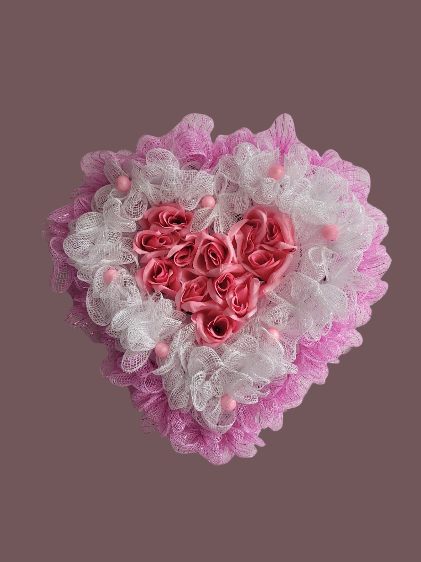 Valentine Heart Wreath