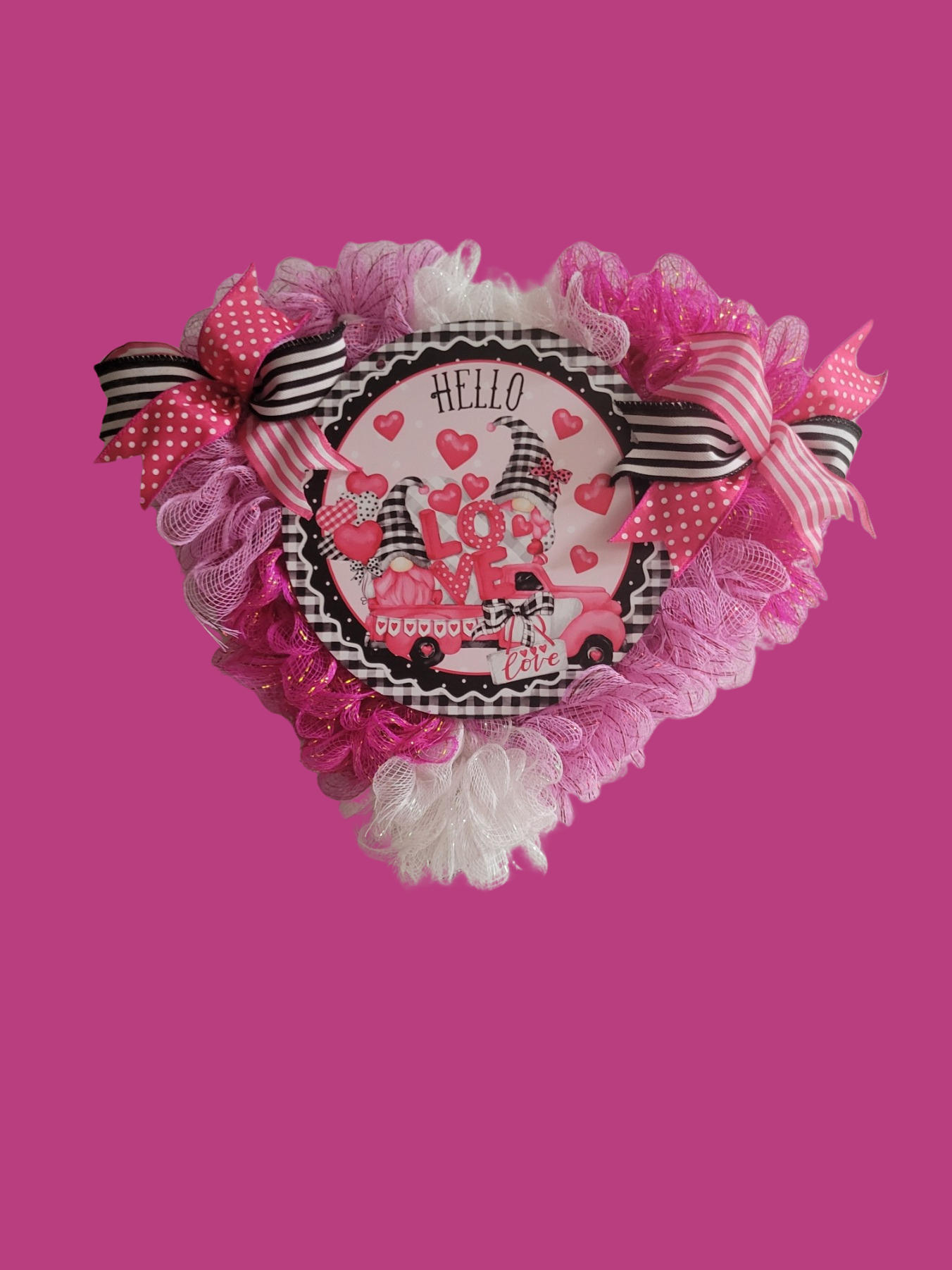 Valentine Hello Wreath