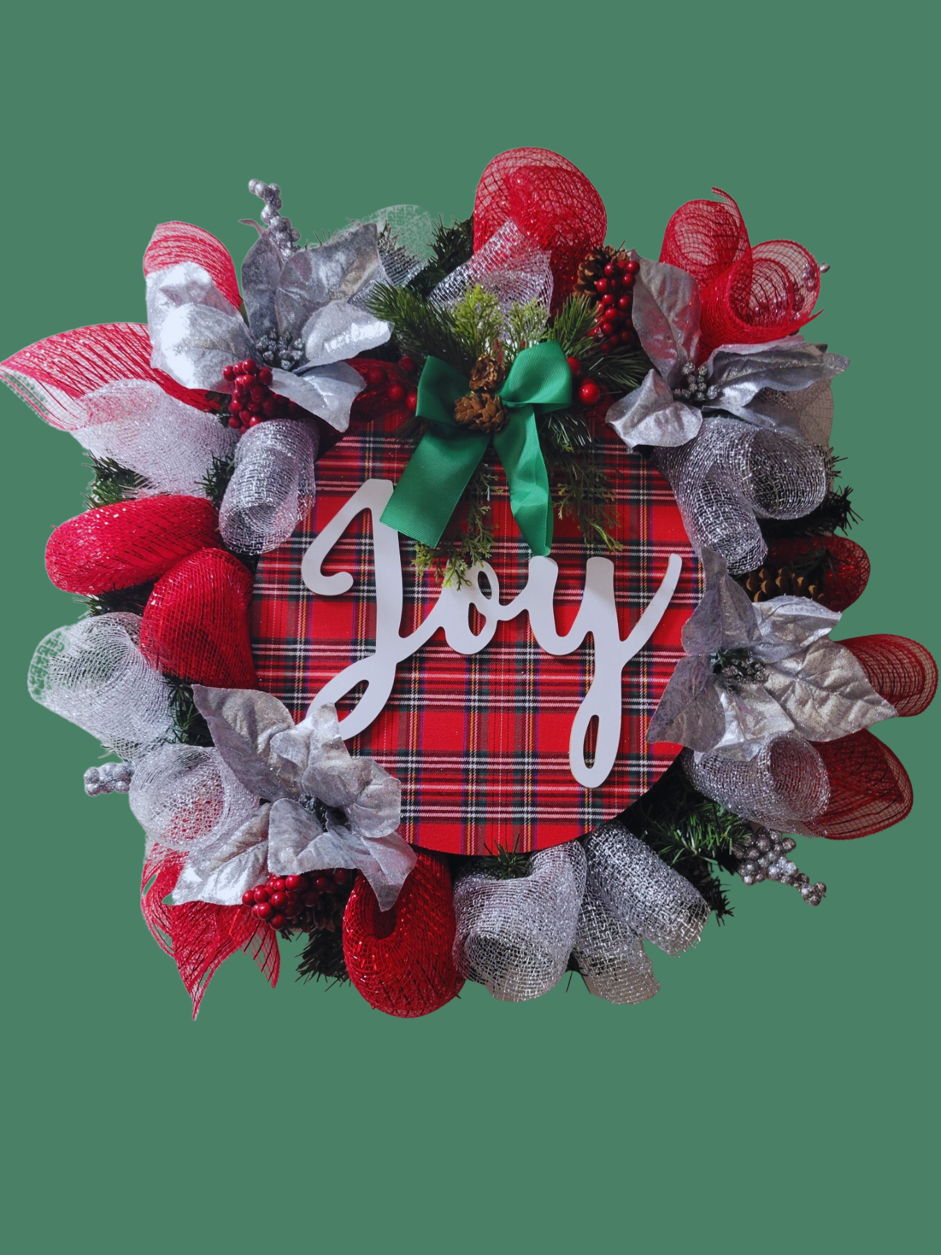 Christmas Joy Wreath